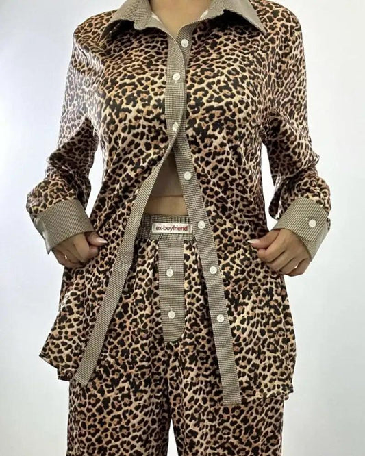 Camisa de leopardo de Ex-Boyfriend